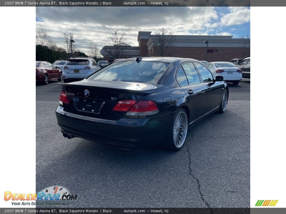 2007 BMW 7 Series Alpina B7 Black Sapphire Metallic / Black Photo #4