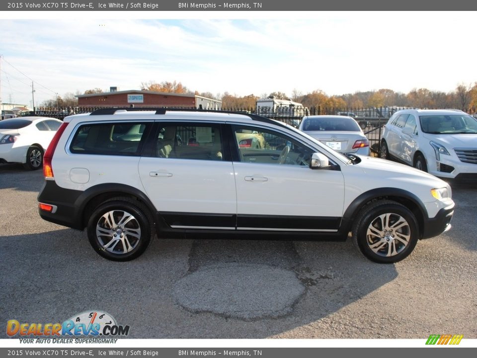 Ice White 2015 Volvo XC70 T5 Drive-E Photo #6