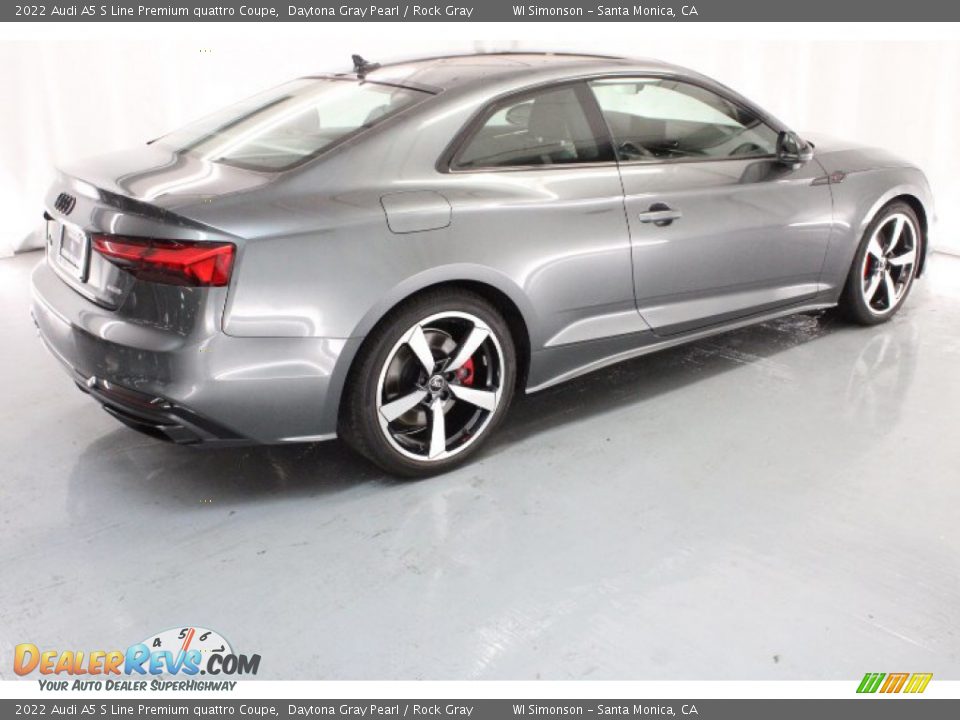 Daytona Gray Pearl 2022 Audi A5 S Line Premium quattro Coupe Photo #5