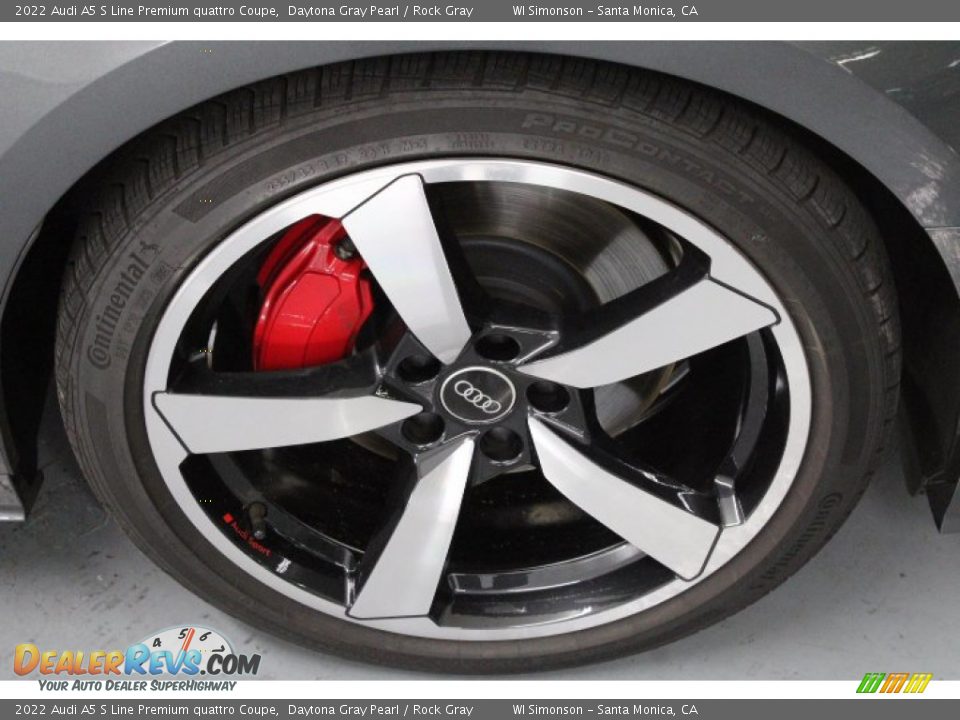 2022 Audi A5 S Line Premium quattro Coupe Wheel Photo #6
