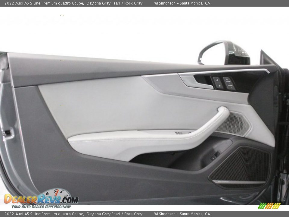 Door Panel of 2022 Audi A5 S Line Premium quattro Coupe Photo #8