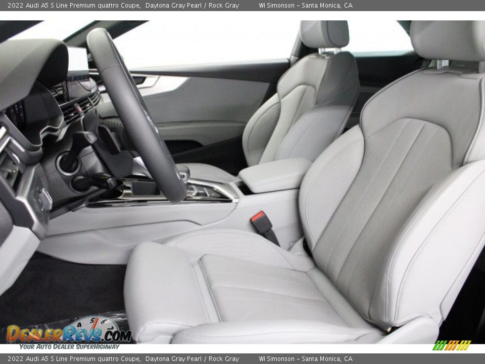 Front Seat of 2022 Audi A5 S Line Premium quattro Coupe Photo #10