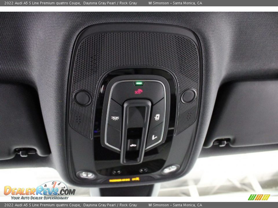 Controls of 2022 Audi A5 S Line Premium quattro Coupe Photo #25