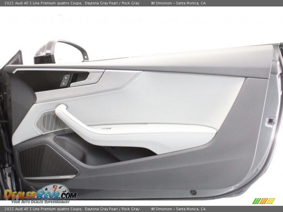 Door Panel of 2022 Audi A5 S Line Premium quattro Coupe Photo #28