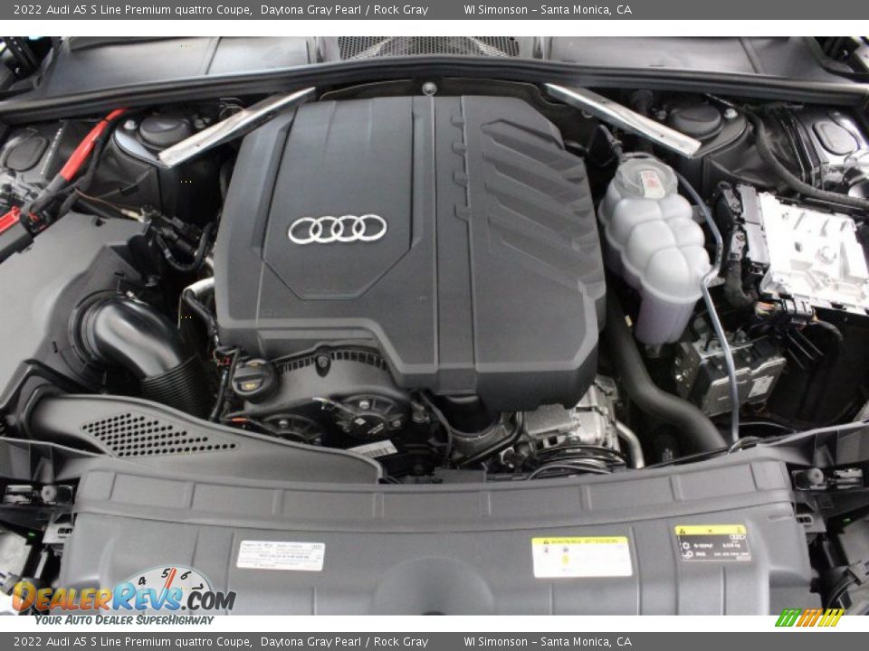 2022 Audi A5 S Line Premium quattro Coupe 2.0 Liter Turbocharged TFSI DOHC 16-Valve VVT 4 Cylinder Engine Photo #31