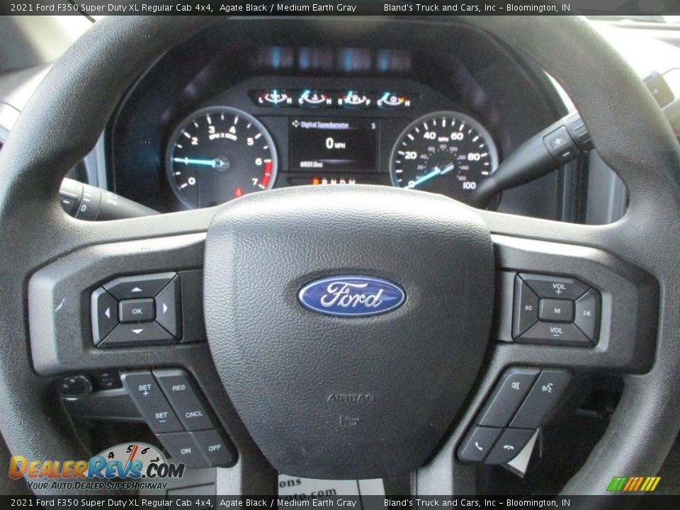 2021 Ford F350 Super Duty XL Regular Cab 4x4 Steering Wheel Photo #12