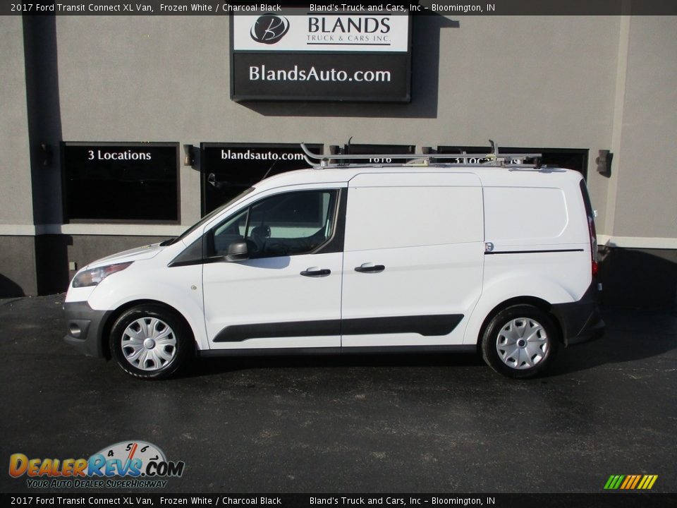 2017 Ford Transit Connect XL Van Frozen White / Charcoal Black Photo #1