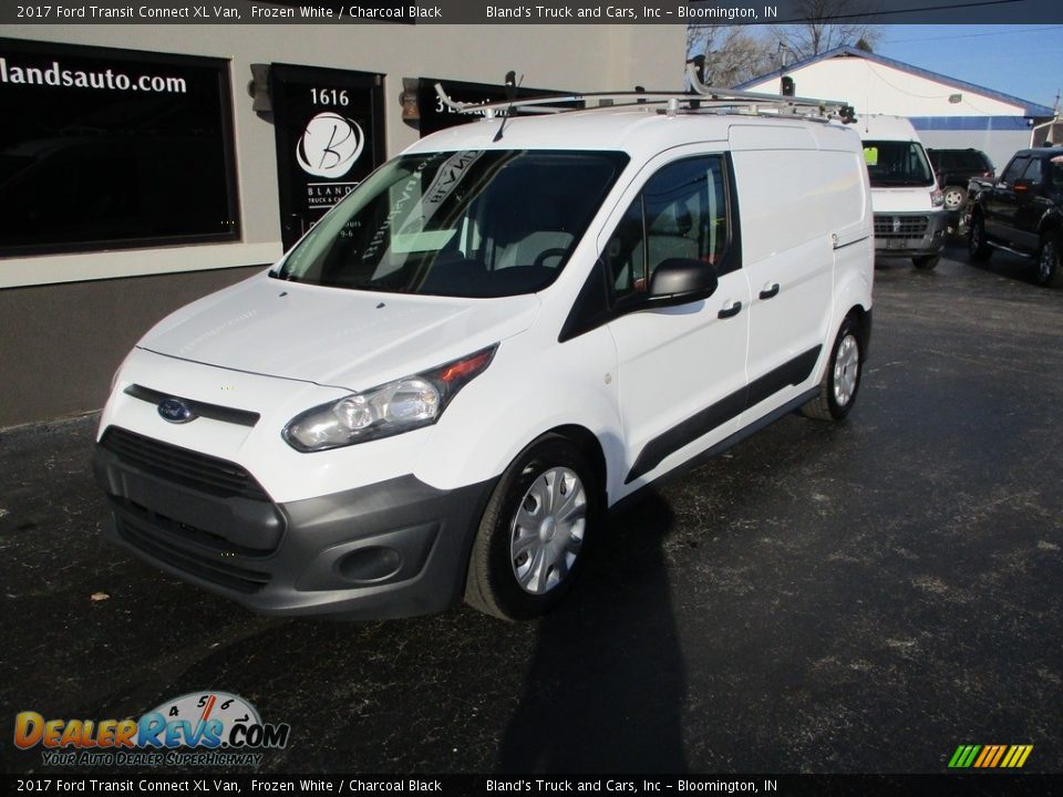 2017 Ford Transit Connect XL Van Frozen White / Charcoal Black Photo #2