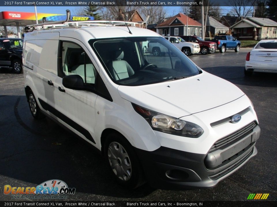 2017 Ford Transit Connect XL Van Frozen White / Charcoal Black Photo #5