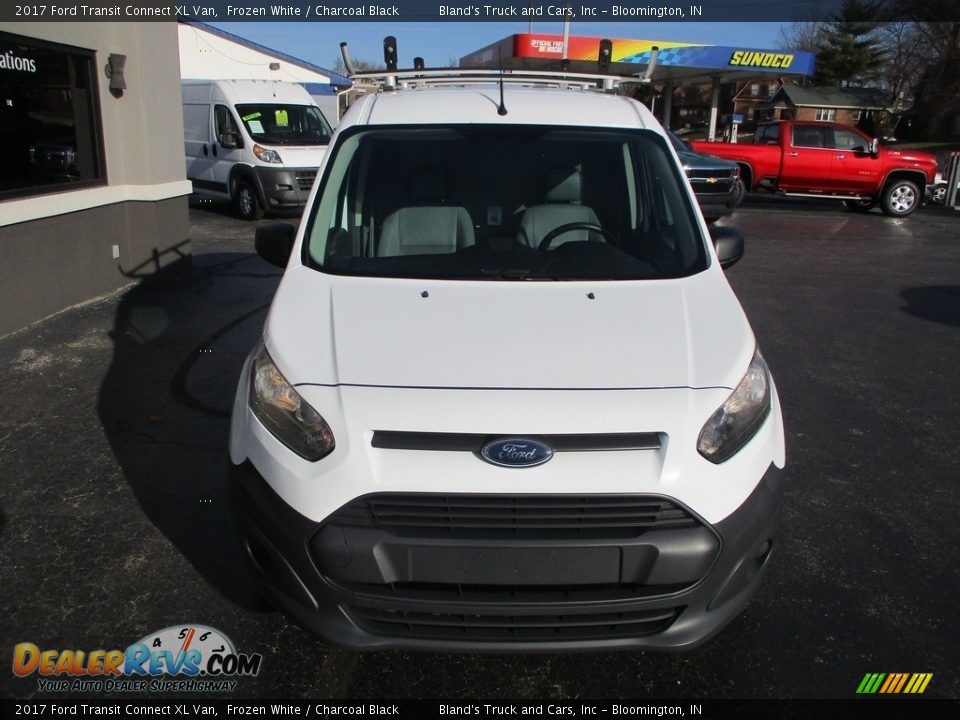 2017 Ford Transit Connect XL Van Frozen White / Charcoal Black Photo #24