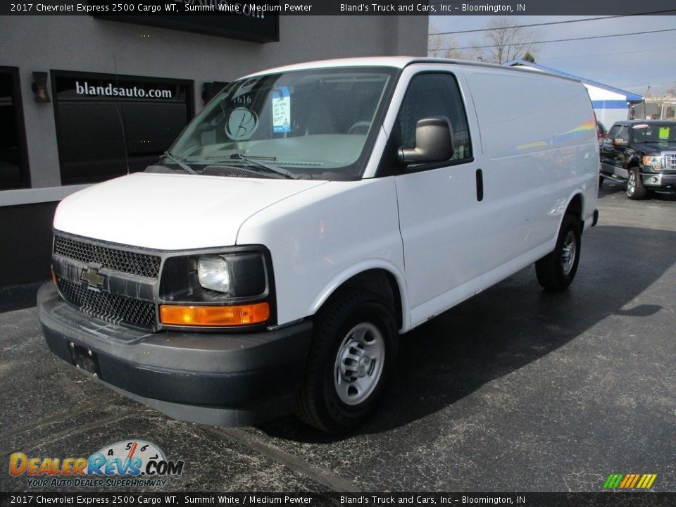 2017 Chevrolet Express 2500 Cargo WT Summit White / Medium Pewter Photo #2