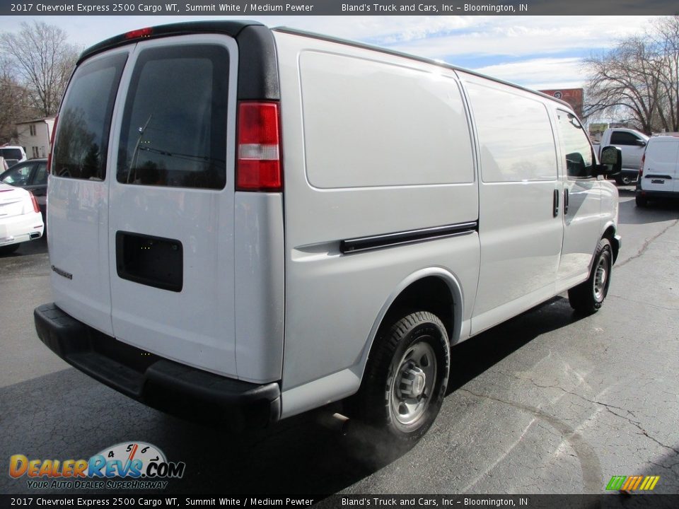 2017 Chevrolet Express 2500 Cargo WT Summit White / Medium Pewter Photo #4