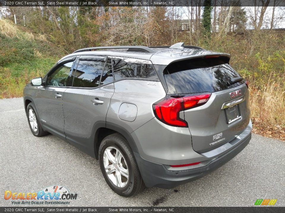 2020 GMC Terrain SLE Satin Steel Metallic / Jet Black Photo #8