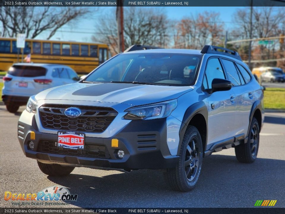 2023 Subaru Outback Wilderness Ice Silver Metallic / Slate Black Photo #1