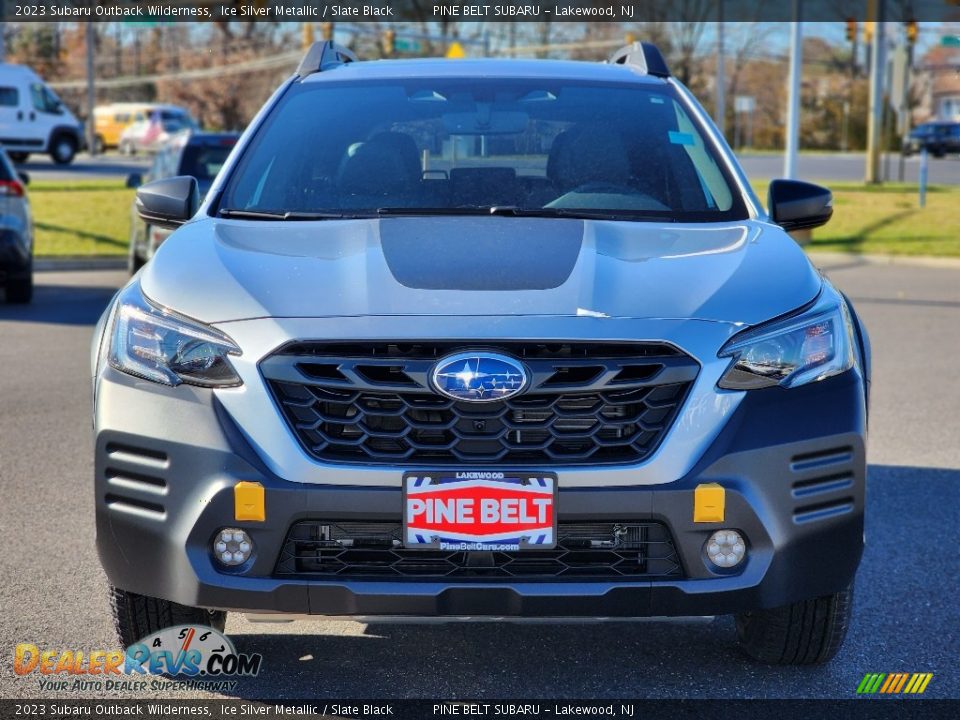 2023 Subaru Outback Wilderness Ice Silver Metallic / Slate Black Photo #2