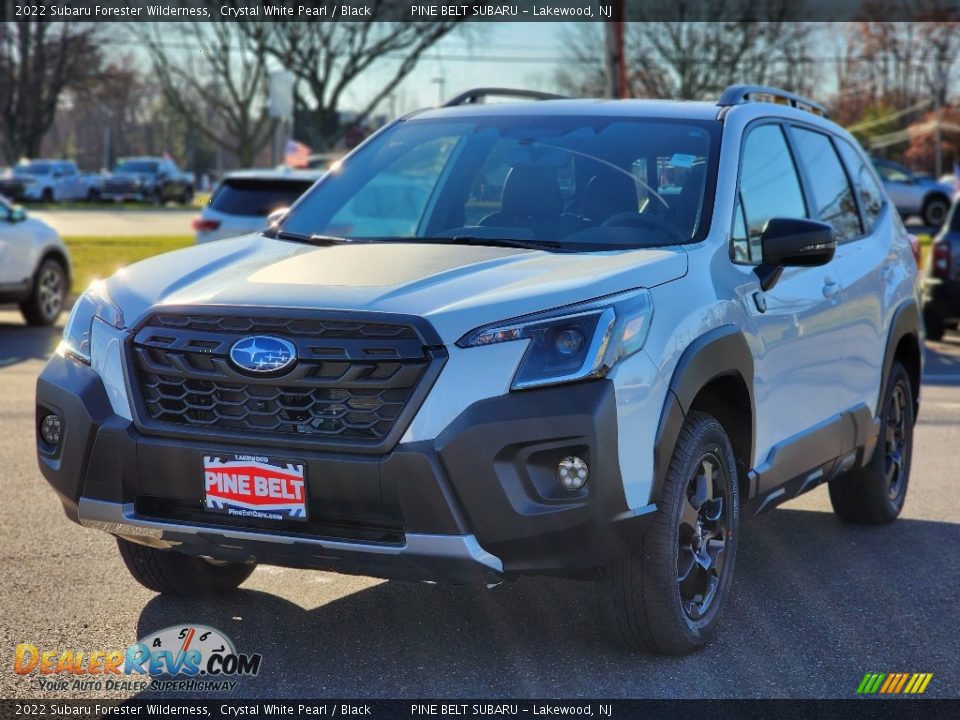 2022 Subaru Forester Wilderness Crystal White Pearl / Black Photo #1