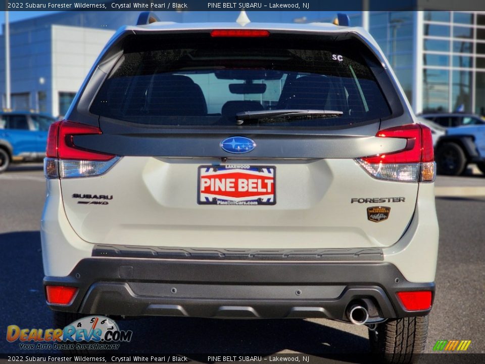2022 Subaru Forester Wilderness Crystal White Pearl / Black Photo #6