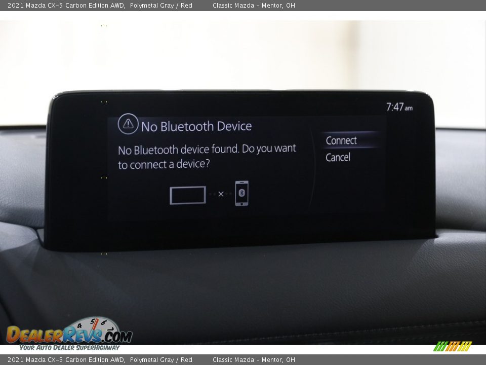 2021 Mazda CX-5 Carbon Edition AWD Polymetal Gray / Red Photo #10
