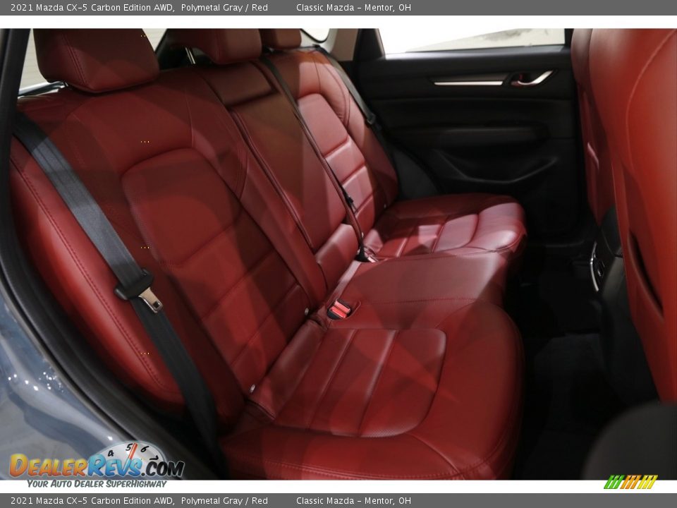 2021 Mazda CX-5 Carbon Edition AWD Polymetal Gray / Red Photo #17