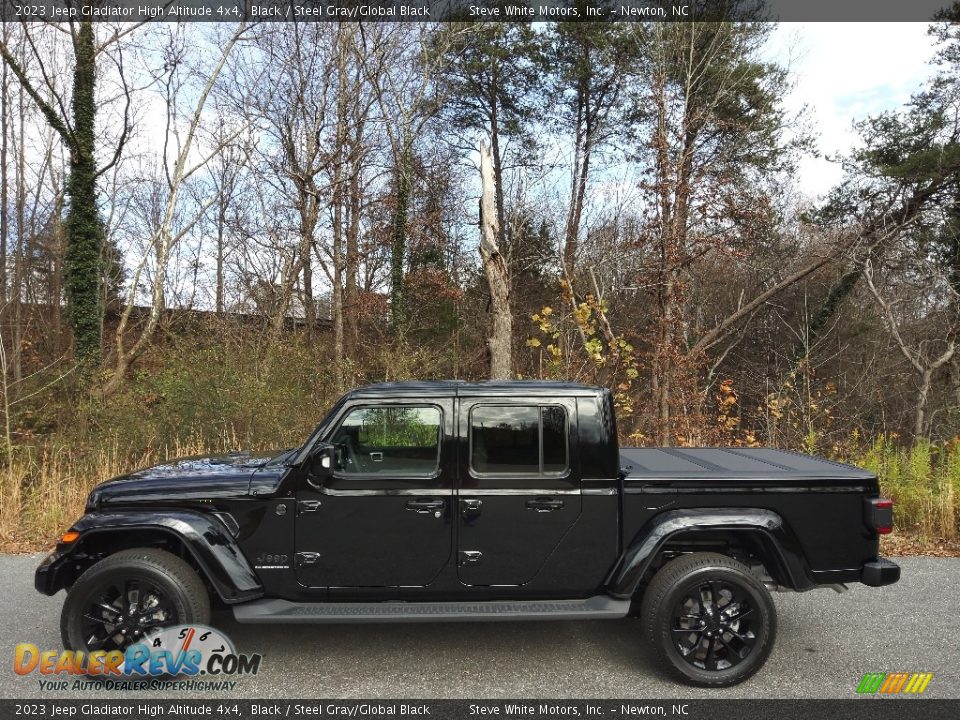 2023 Jeep Gladiator High Altitude 4x4 Black / Steel Gray/Global Black Photo #1