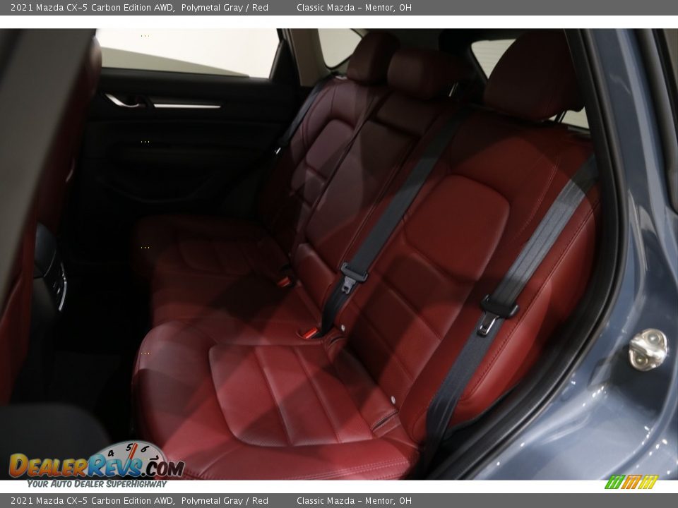 2021 Mazda CX-5 Carbon Edition AWD Polymetal Gray / Red Photo #18