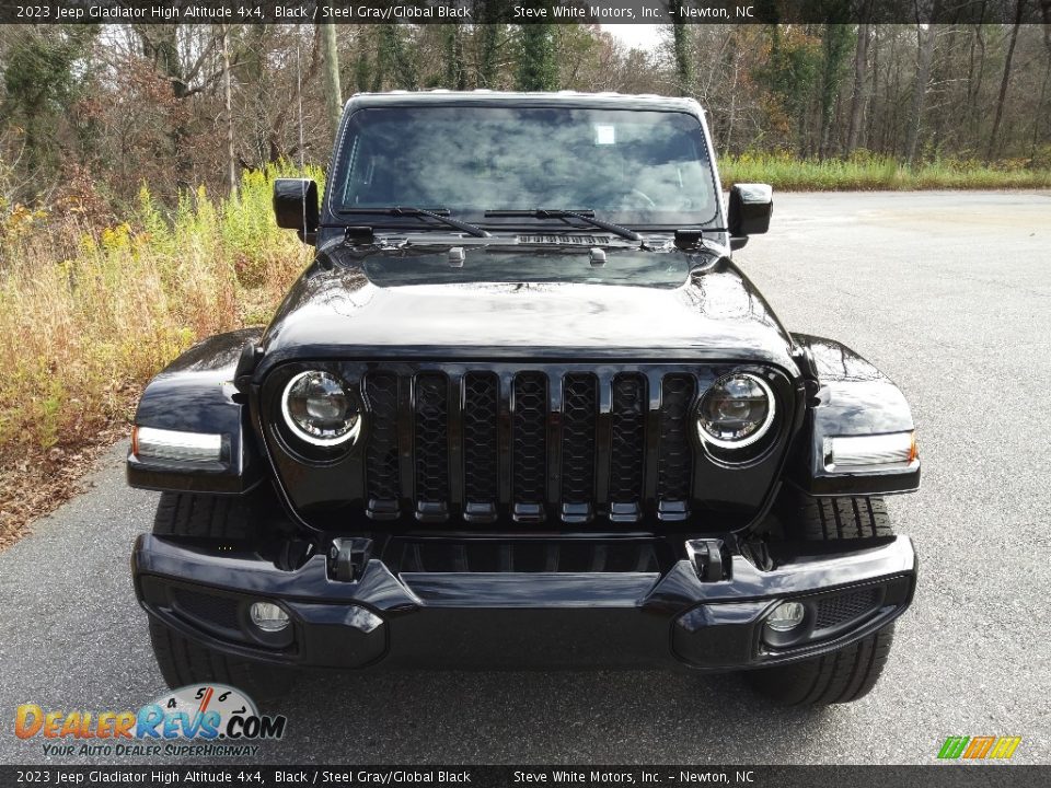 2023 Jeep Gladiator High Altitude 4x4 Black / Steel Gray/Global Black Photo #3