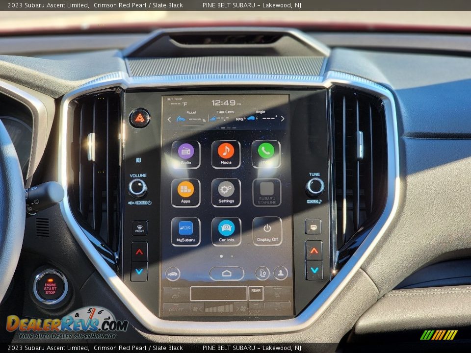 Controls of 2023 Subaru Ascent Limited Photo #10