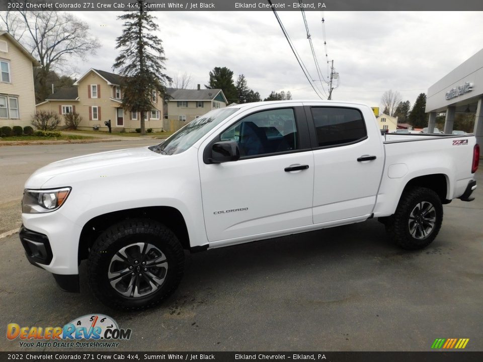 2022 Chevrolet Colorado Z71 Crew Cab 4x4 Summit White / Jet Black Photo #1