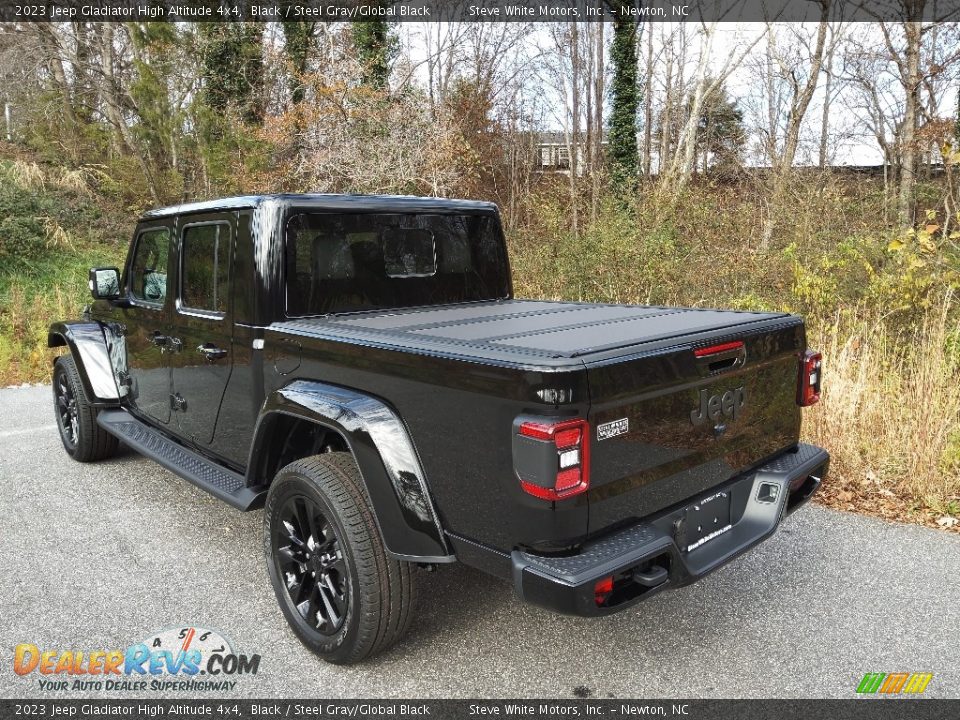 2023 Jeep Gladiator High Altitude 4x4 Black / Steel Gray/Global Black Photo #10