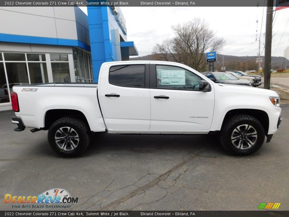 2022 Chevrolet Colorado Z71 Crew Cab 4x4 Summit White / Jet Black Photo #7