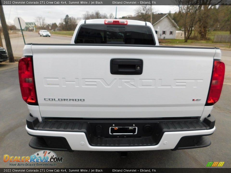 2022 Chevrolet Colorado Z71 Crew Cab 4x4 Summit White / Jet Black Photo #10