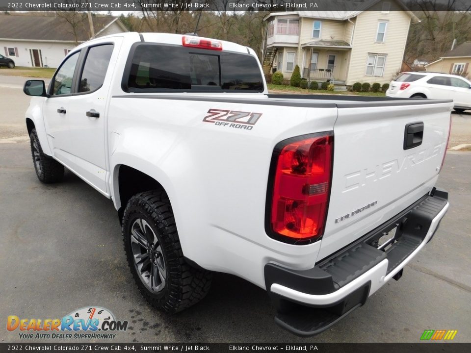 2022 Chevrolet Colorado Z71 Crew Cab 4x4 Summit White / Jet Black Photo #11