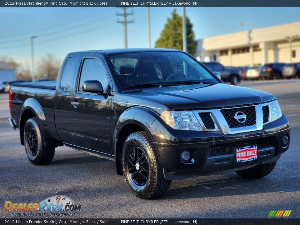 2019 Nissan Frontier SV King Cab Midnight Black / Steel Photo #10