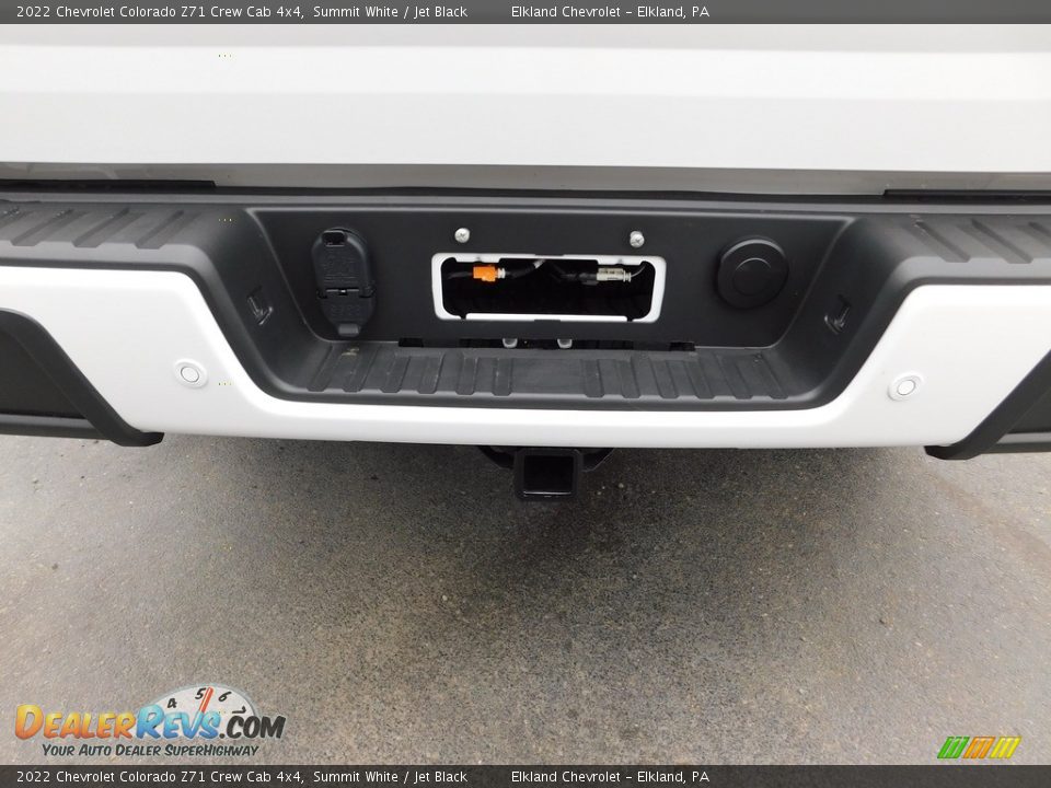 2022 Chevrolet Colorado Z71 Crew Cab 4x4 Summit White / Jet Black Photo #14