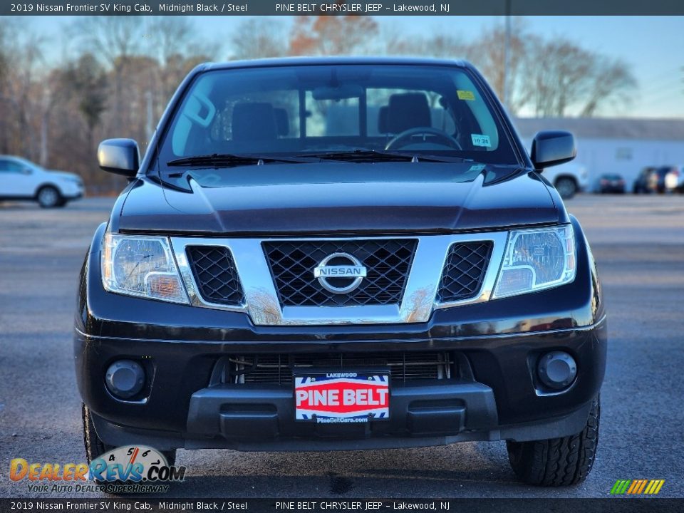 2019 Nissan Frontier SV King Cab Midnight Black / Steel Photo #12