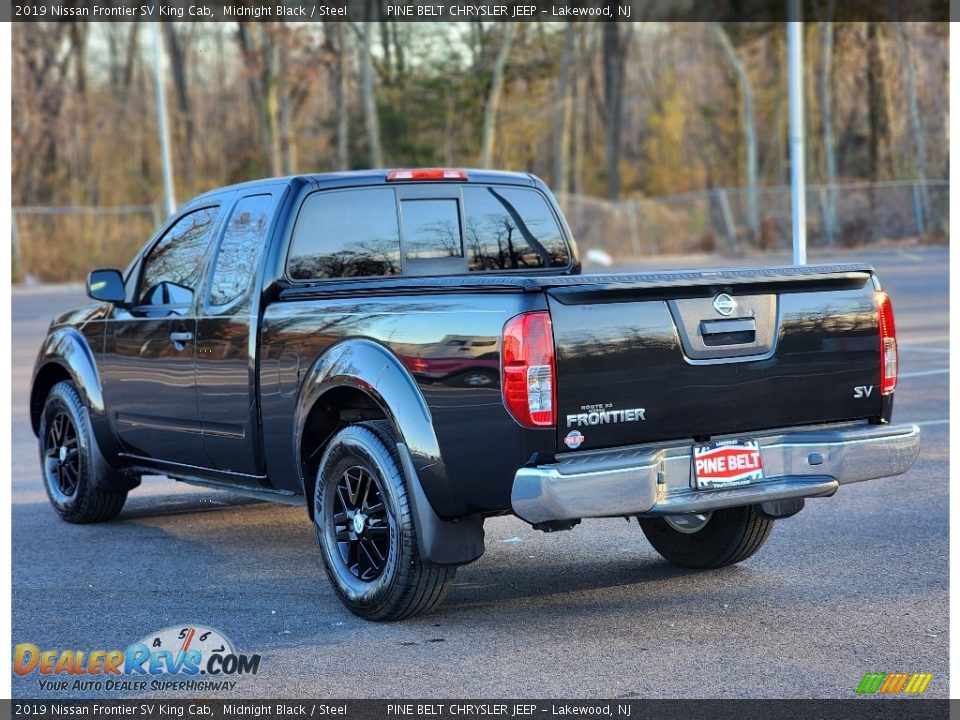 2019 Nissan Frontier SV King Cab Midnight Black / Steel Photo #15