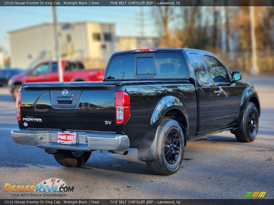 2019 Nissan Frontier SV King Cab Midnight Black / Steel Photo #18