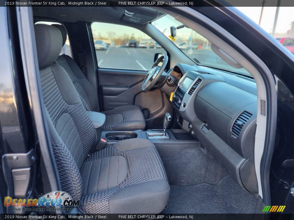 2019 Nissan Frontier SV King Cab Midnight Black / Steel Photo #23