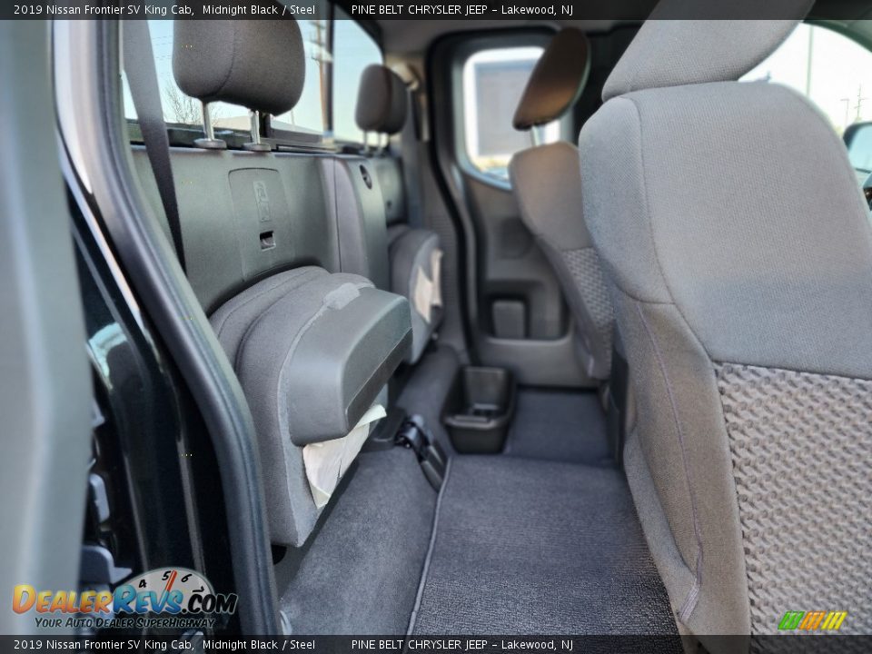 Rear Seat of 2019 Nissan Frontier SV King Cab Photo #25