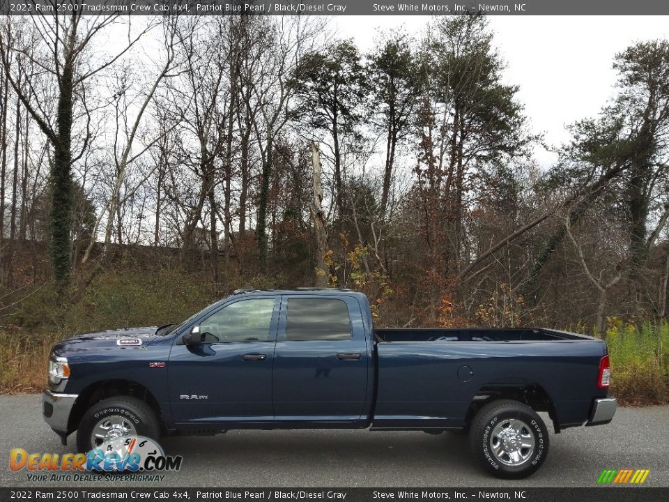 Patriot Blue Pearl 2022 Ram 2500 Tradesman Crew Cab 4x4 Photo #1