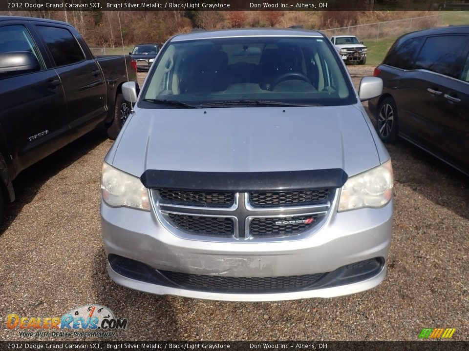 2012 Dodge Grand Caravan SXT Bright Silver Metallic / Black/Light Graystone Photo #3