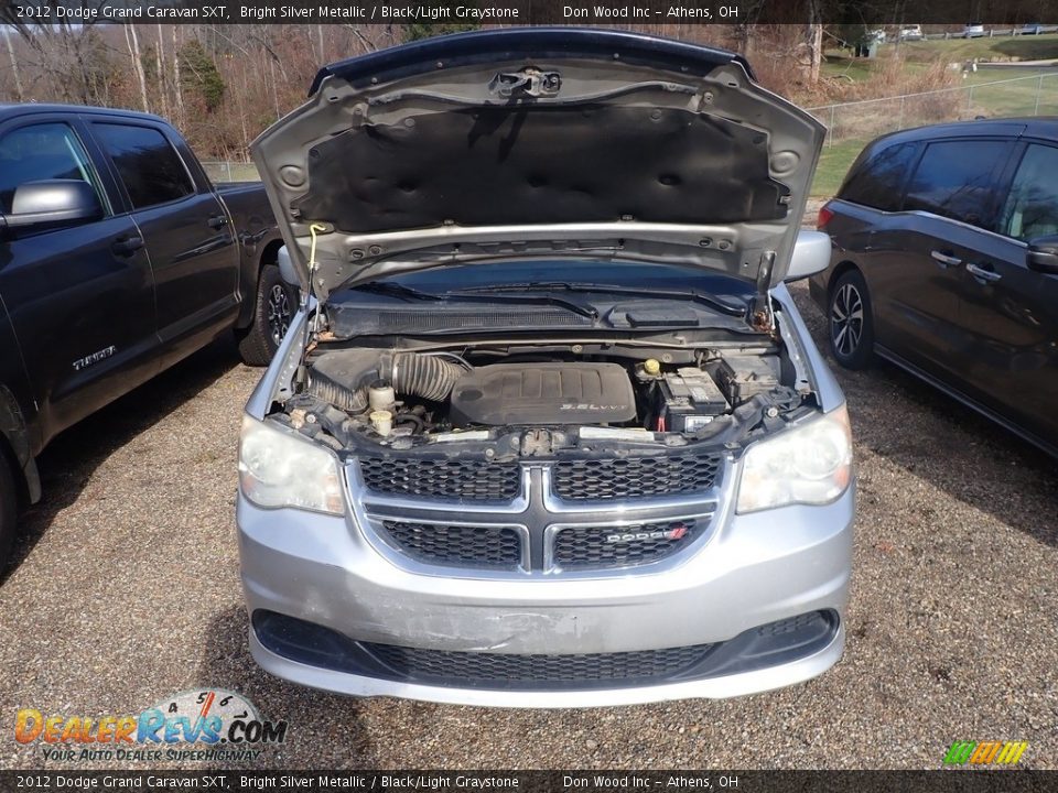 2012 Dodge Grand Caravan SXT Bright Silver Metallic / Black/Light Graystone Photo #4