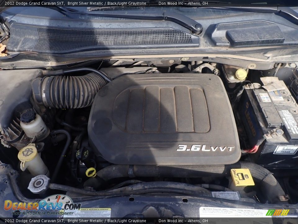 2012 Dodge Grand Caravan SXT Bright Silver Metallic / Black/Light Graystone Photo #5