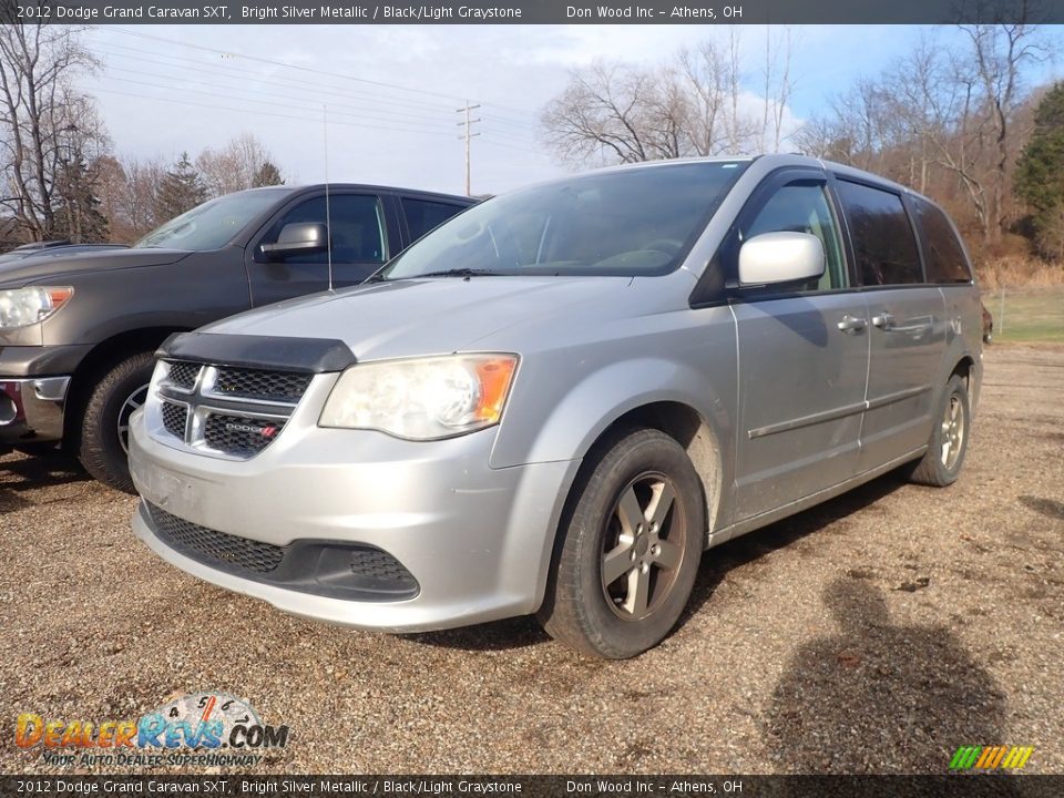 2012 Dodge Grand Caravan SXT Bright Silver Metallic / Black/Light Graystone Photo #6