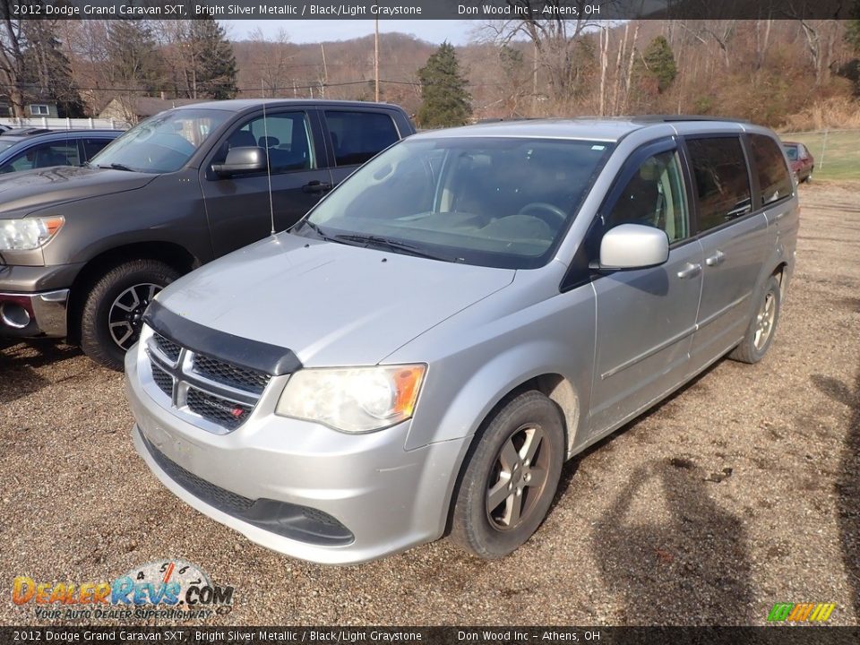 2012 Dodge Grand Caravan SXT Bright Silver Metallic / Black/Light Graystone Photo #7