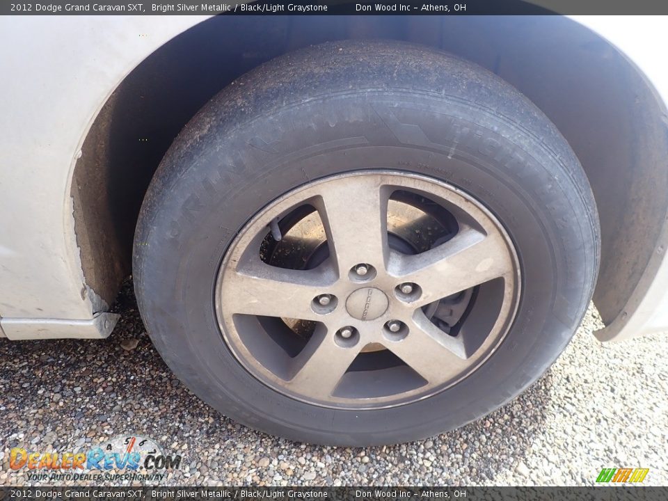 2012 Dodge Grand Caravan SXT Bright Silver Metallic / Black/Light Graystone Photo #11