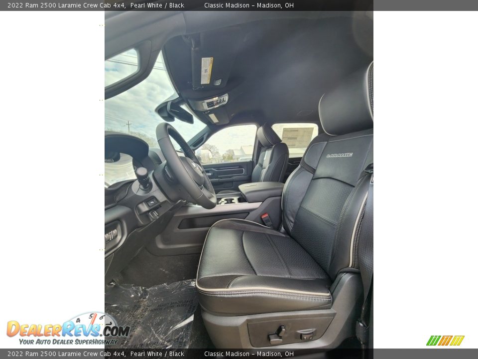 2022 Ram 2500 Laramie Crew Cab 4x4 Pearl White / Black Photo #2