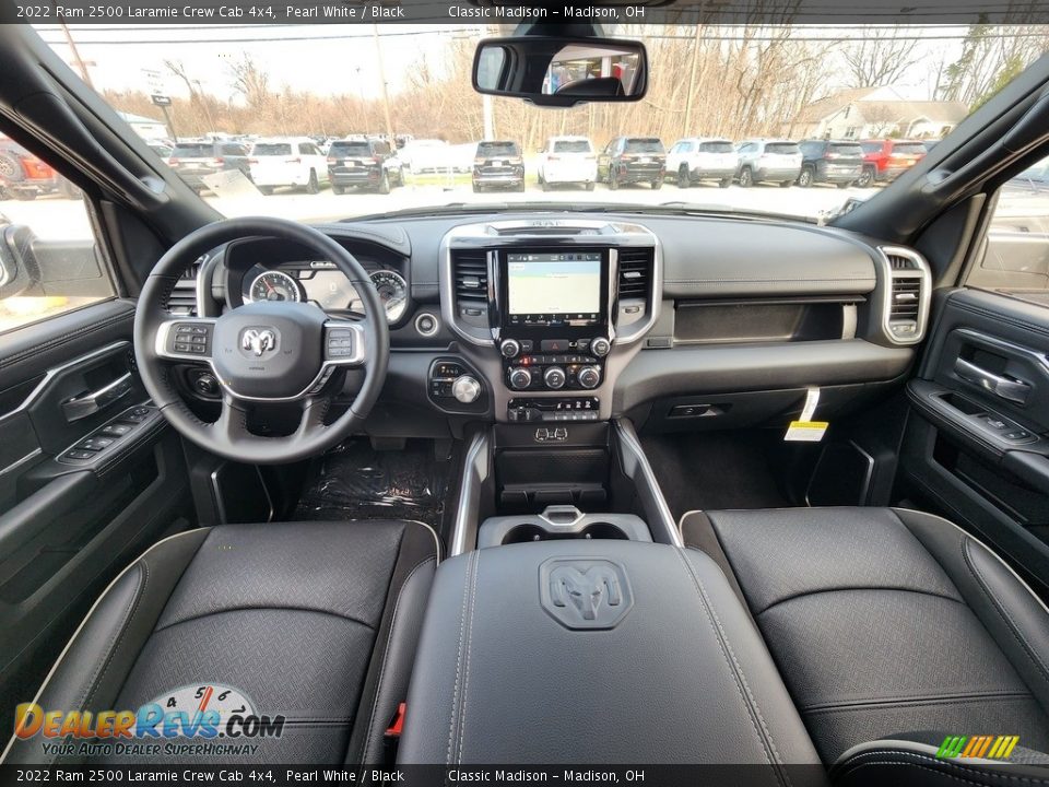 2022 Ram 2500 Laramie Crew Cab 4x4 Pearl White / Black Photo #4
