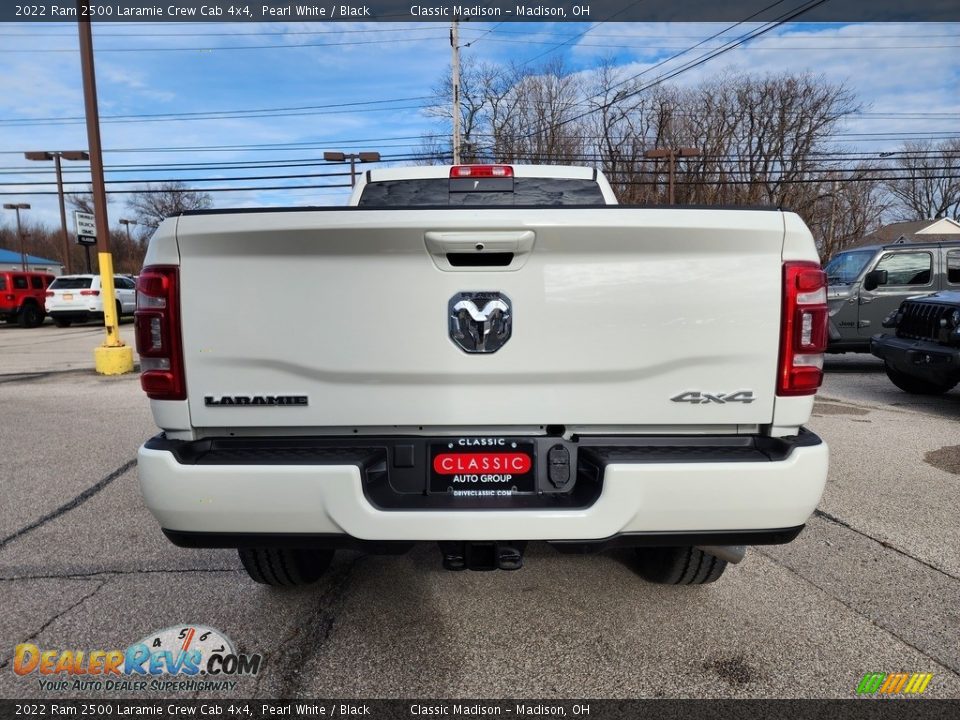 2022 Ram 2500 Laramie Crew Cab 4x4 Pearl White / Black Photo #10