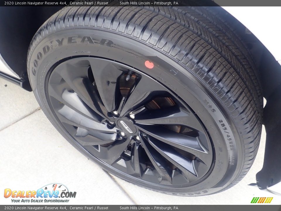 2020 Lincoln Navigator Reserve 4x4 Ceramic Pearl / Russet Photo #10